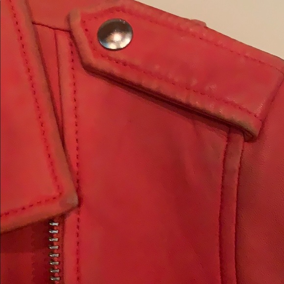 IRO Ashville Distressed Leather Jacket EUC - Picture 13 of 16